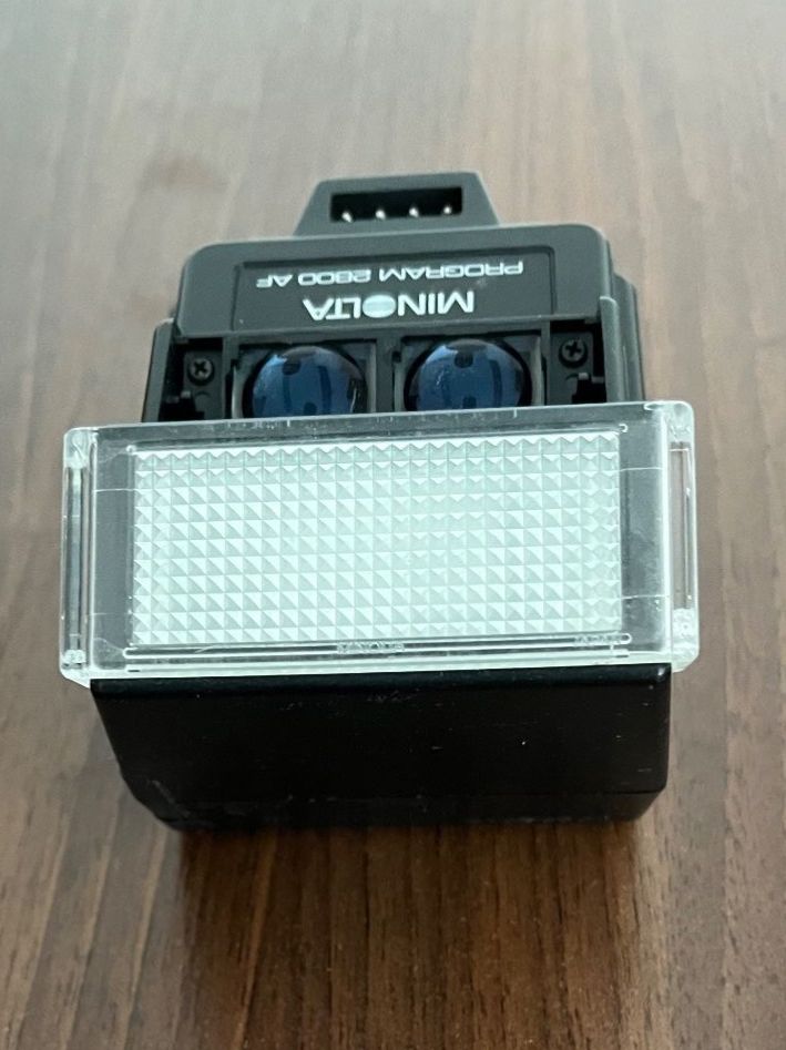 Minolta Flash: MINOLTA PROGRAM 2800 AF Blitzgerät / 1985 / Analog / Top! – Usato da Islikon venduto da sav_m8xk 4