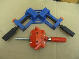 2x Winkel Schraubstock
