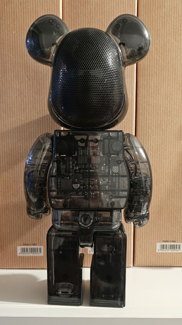 Casse acustiche: Bearbrick Audio Portable Bluetooth Speaker 400% Smoke – Nuovo (secondo la descrizione) da Cham venduto da WFRRichter 2