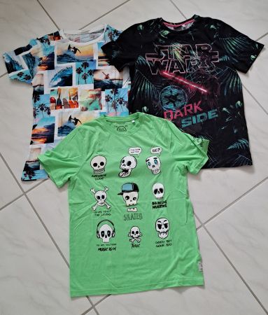 T-Shirt 3 Stück Grösse 158 / 164