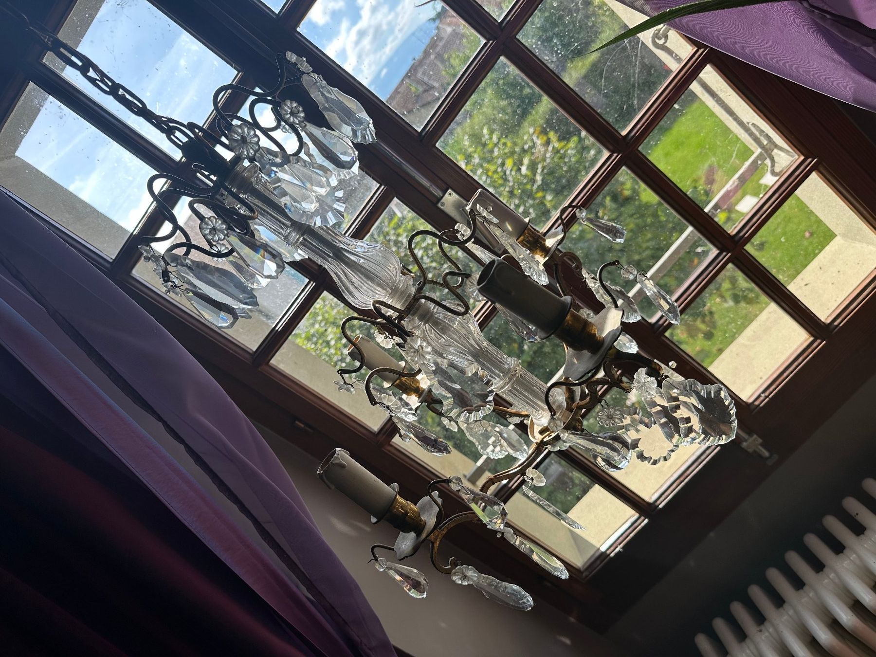 Lampadari & plafoniere: Beau lustre antique 4 feux – Usato da Russin venduto da applenic 2