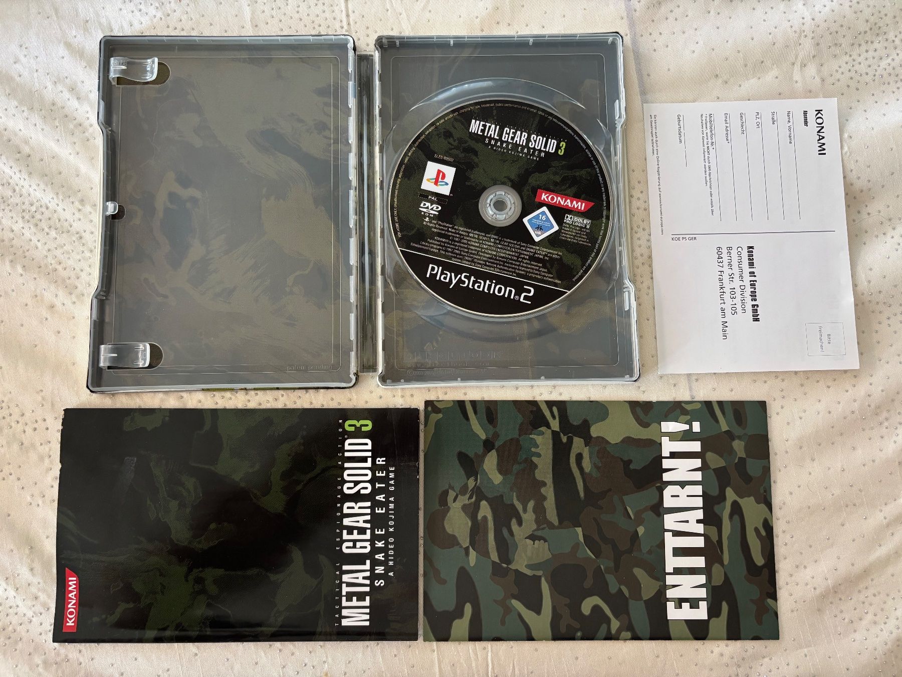 Giochi: Metal Gear Solid 3 Snake Eater (CIB) – Usato da Frenkendorf venduto da gelbeZinnie 2