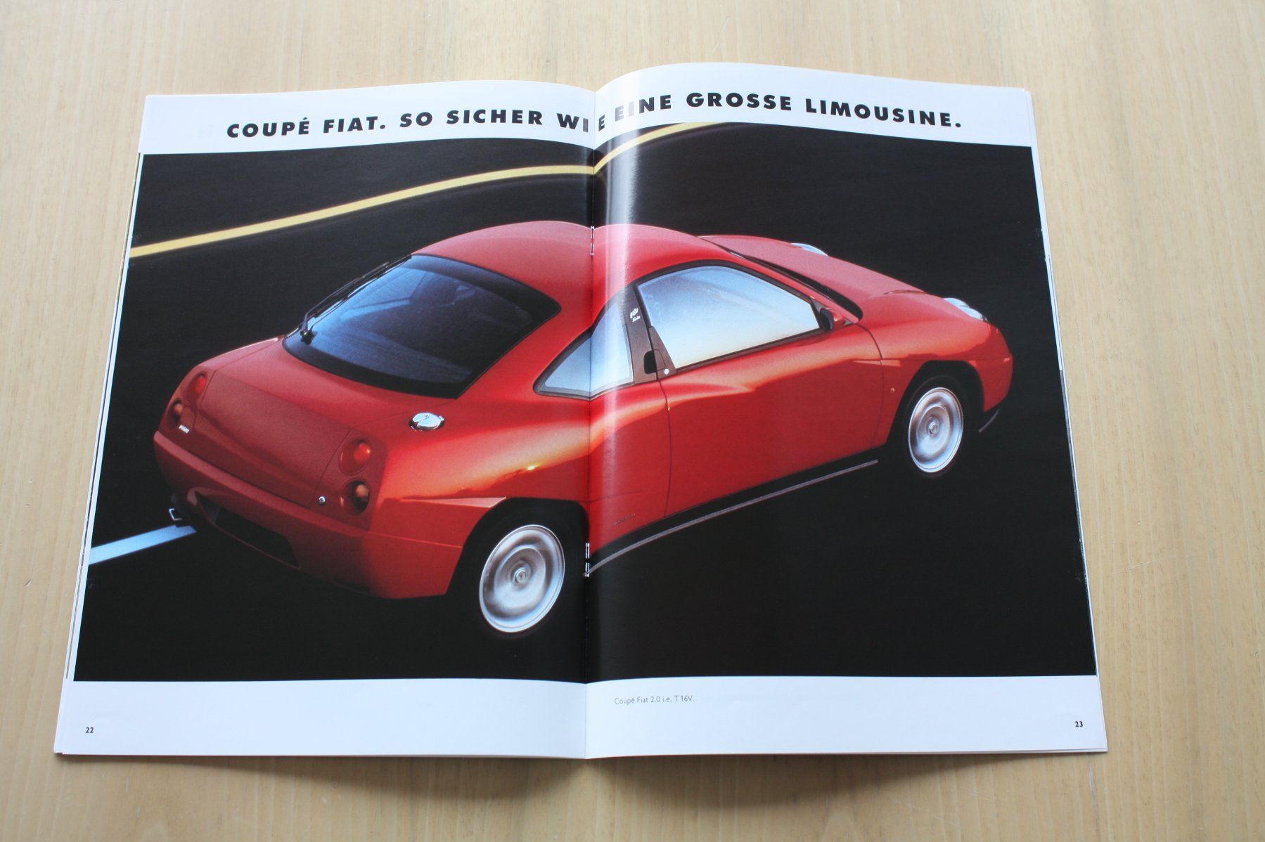 Fiat Documenti: Fiat Coupe Prospekt 1994 – Usato da Wikon venduto da erwin400 7