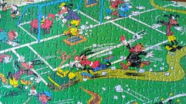 Disney Puzzle Fussball  1:0 Sport Goofy / 750 Teile komplett