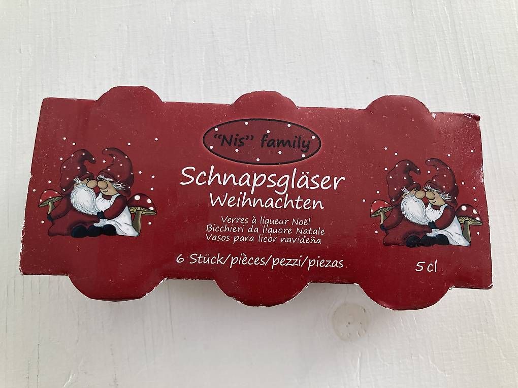 Gläser: Schnaps Gläser 6 Stk.  – Gebraucht aus Kesswil von Branca-01 2