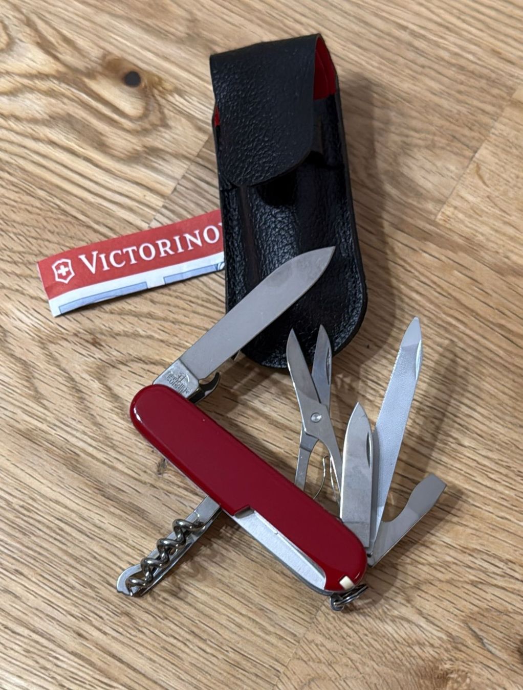 Victorinox Coltelli tascabile: VICTORINOX TASCHENMESSER ABB MIT ETUI – Nuovo (secondo la descrizione) da Zürich venduto da Frei-Occasionen 1