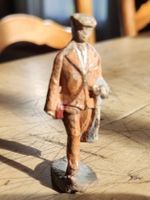 Figur Antik Spielzeug Elastolin "Eleganter Herr mit Mantel"