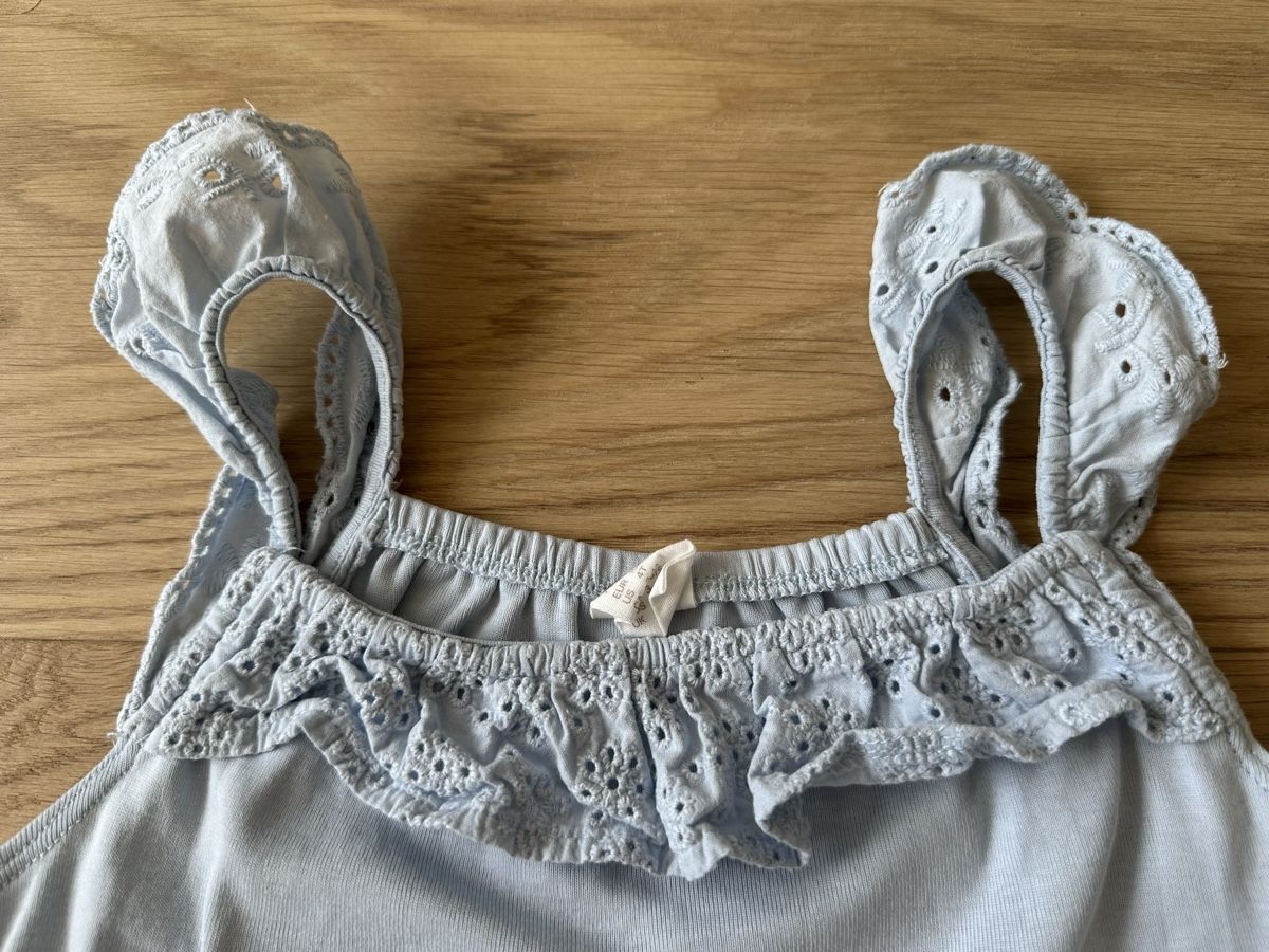 H&M Biancheria intima: Träger Body mit Spitzen hellblau, 104 – Usato da Wädenswil venduto da Ktodat 1