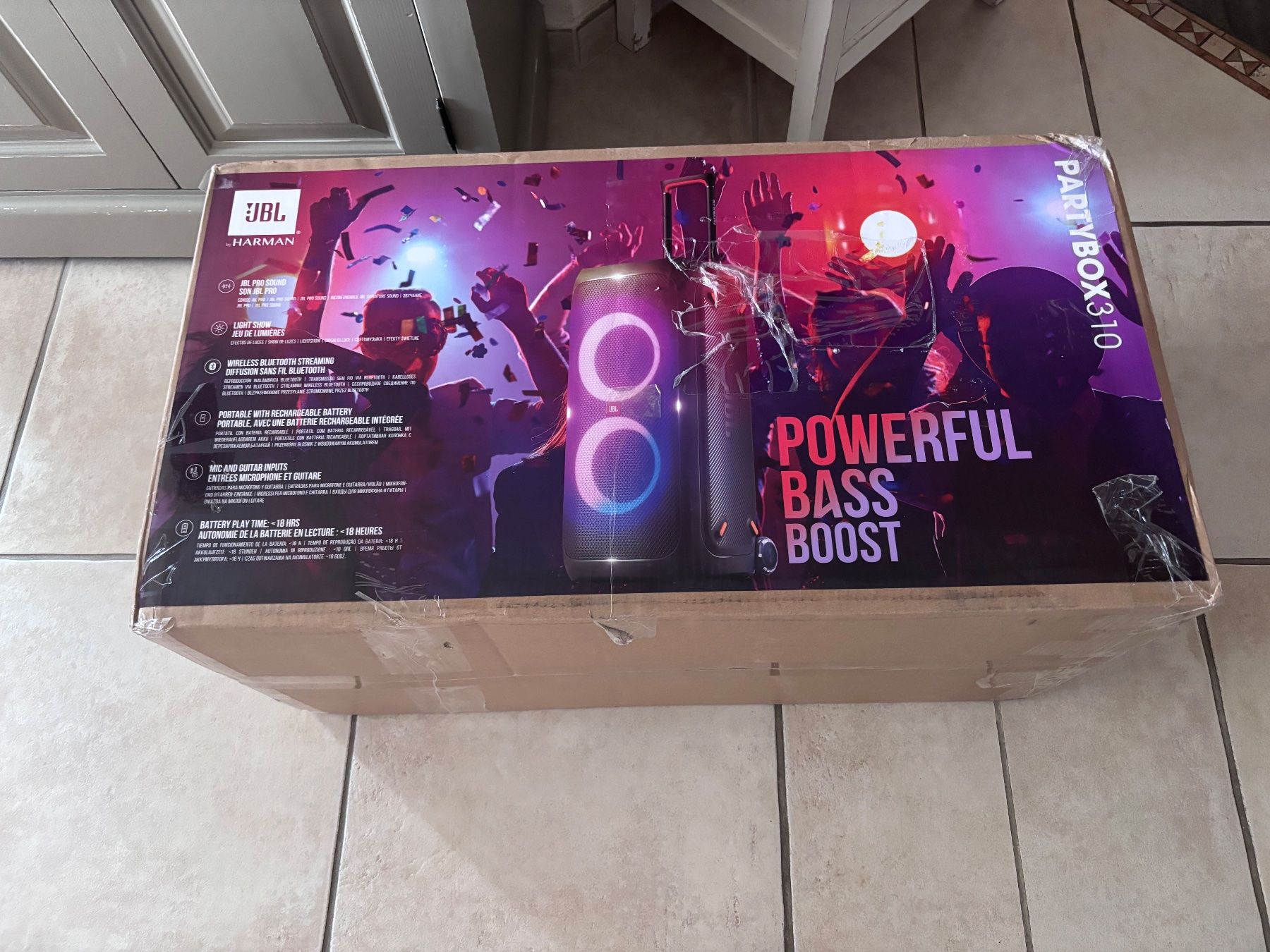 JBL Casse acustiche: Neu und ungeöffnet JBL Partybox 310 – Nuovo e nell'imballaggio originale da Balsthal venduto da Uroby 4