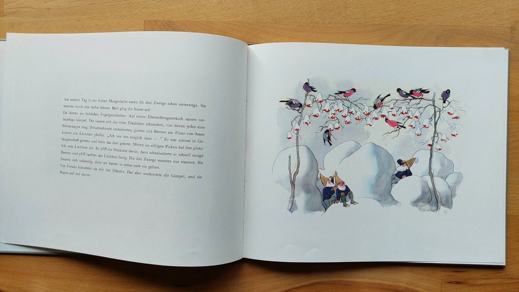 Libri: Ein Wintermärchen von Ernst Kreidolf (1983) – Usato da Obfelden venduto da Foto_Bild_Kunst_Buch 2