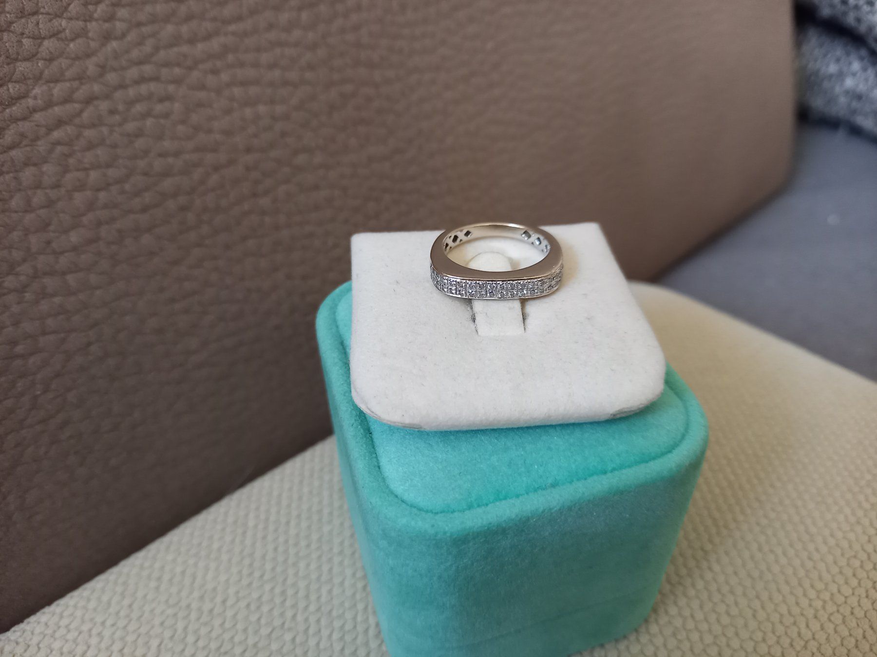 Anelli: Exclusiver Damen-Riviere Ring mit Brillanten – Usato da Rickenbach LU venduto da pepan44 3
