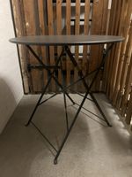 Bistrotisch - rund - dunkelgrau/anthrazit - Ø 70cm