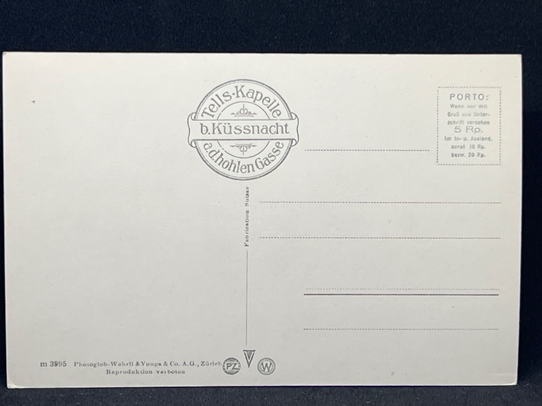 Cartoline postali: Gessler's Tod (Wandgemälde) – Usato da Widnau venduto da Brusi9 1