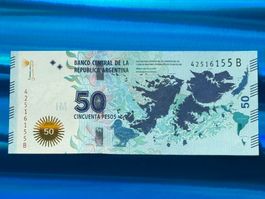 Argentinien - Argentina 2015 - 50 Pesos UNC