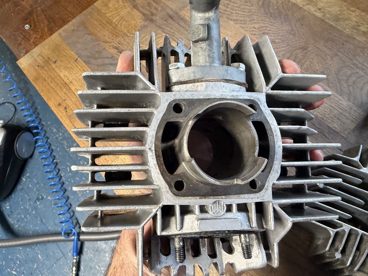 Mofa-Ersatzteile: Puch Supermaxi Zylinder KAT original komplett – Gebraucht aus Bolken von si.x.las 7