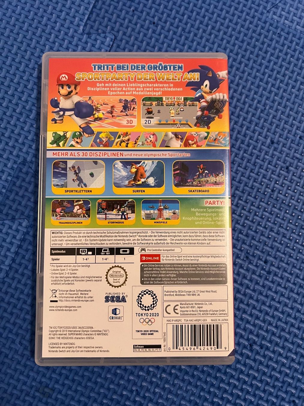 Nintendo Giochi: Mario & Sonic bei den olympischen Spielen Nintendo Switch – Usato da Gossau SG venduto da schlitzerdemon 2