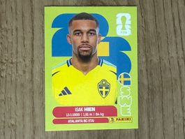 Panini FIFA WM 2026 Sticker Isak Hien SWE 3