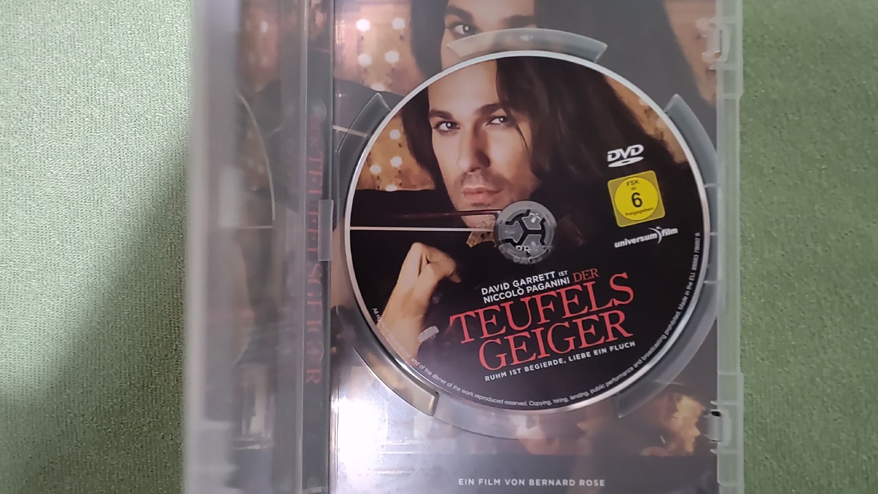Tutti i DVDs: Der Teufelsgeiger - David Garrett DVD – Usato da Walenstadt venduto da risoluto 1