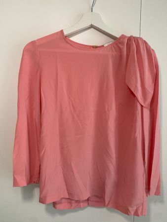 Designer Bluse von Sandro in Rosa Gr. S/M