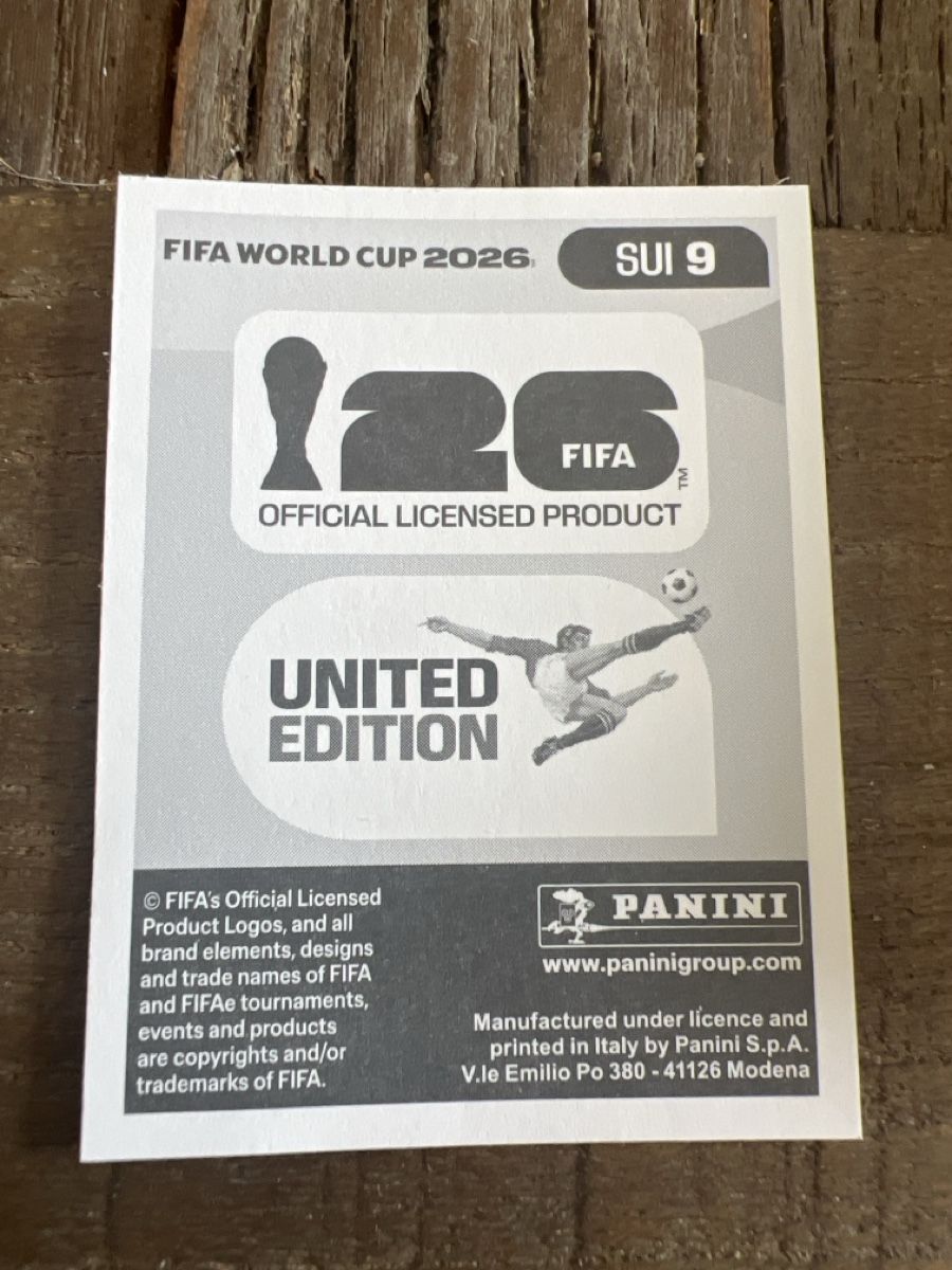 Panini Carte collezionabili: SUI 9 – Nuovo (secondo la descrizione) da Balsthal venduto da pas_6qqf