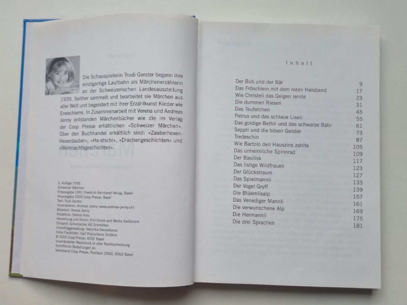 Libri: Schweizer Märchen  🩵   Trudi Gerster / Andreas Jenny – Usato da Niederweningen venduto da Obson 1