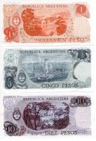 Banco Central de la Republica Argentina - Peso - UNZ