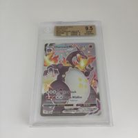 Charizard VMAX SHR #SV107, Beckett 9.5 - Top Zustand!🔥