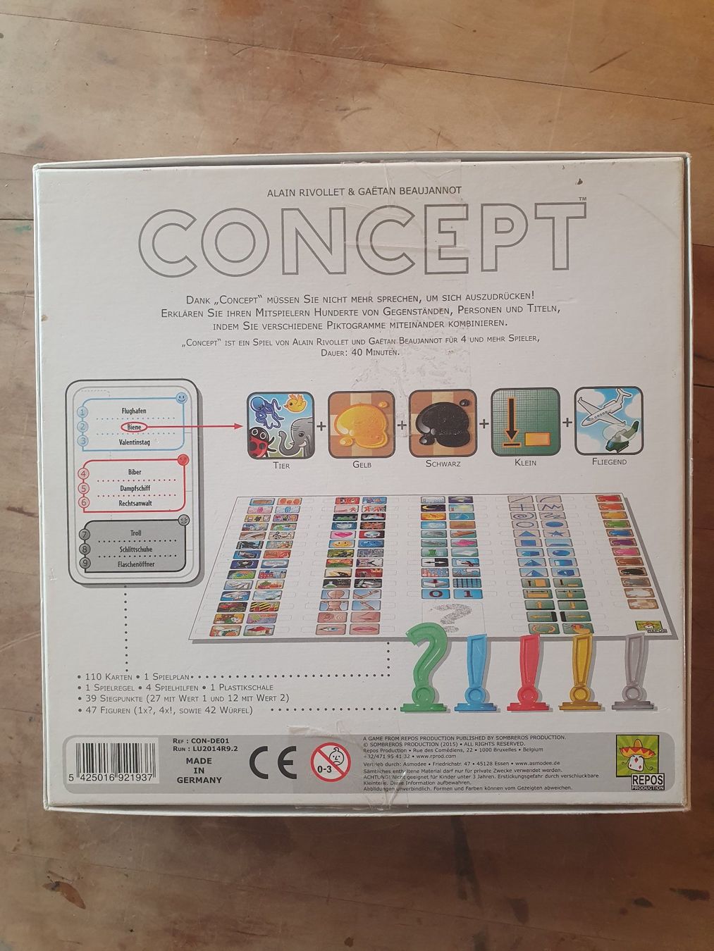 Giochi: Concept Brettspiel – Usato da Zürich venduto da loosebone 6