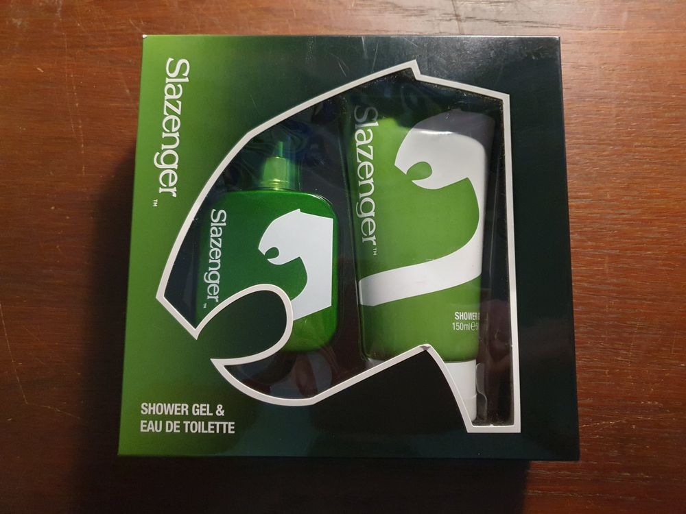 Slazenger Green Eau De Toilette Für Männer – 50 Ml Spray, Frischer Duft, Im Geschenkset Mit Duschgel