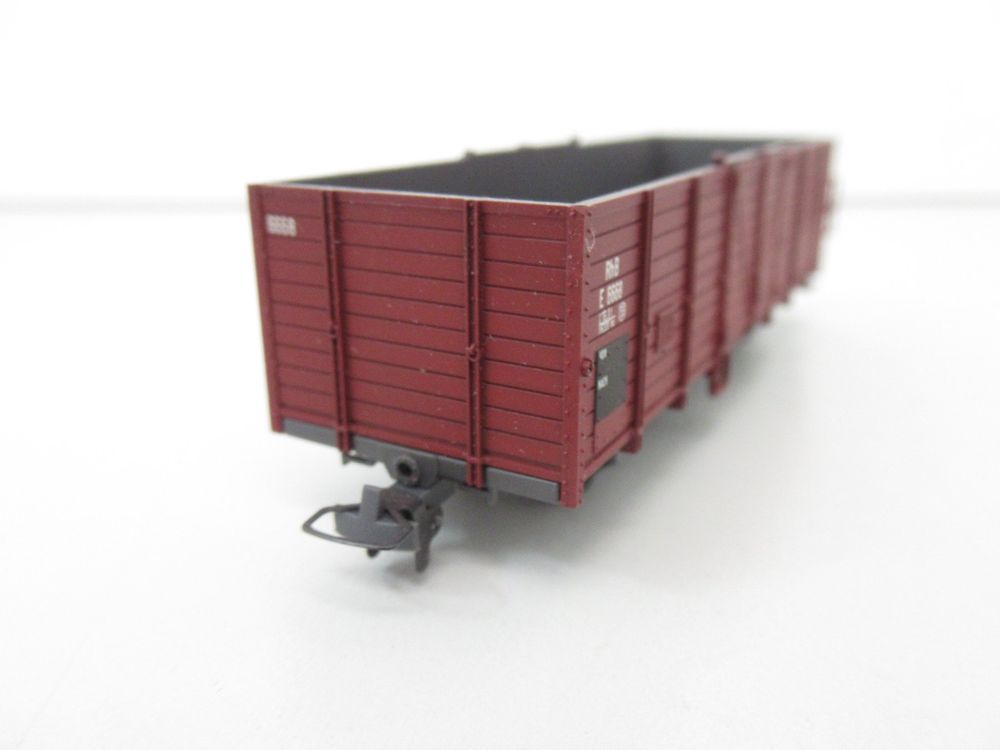 Bemo Modelleisenbahnen: Bemo 2251 108 Hochbordgüterwagen RhB DC GS H0m – Gebraucht aus Basel von mhmarken 3