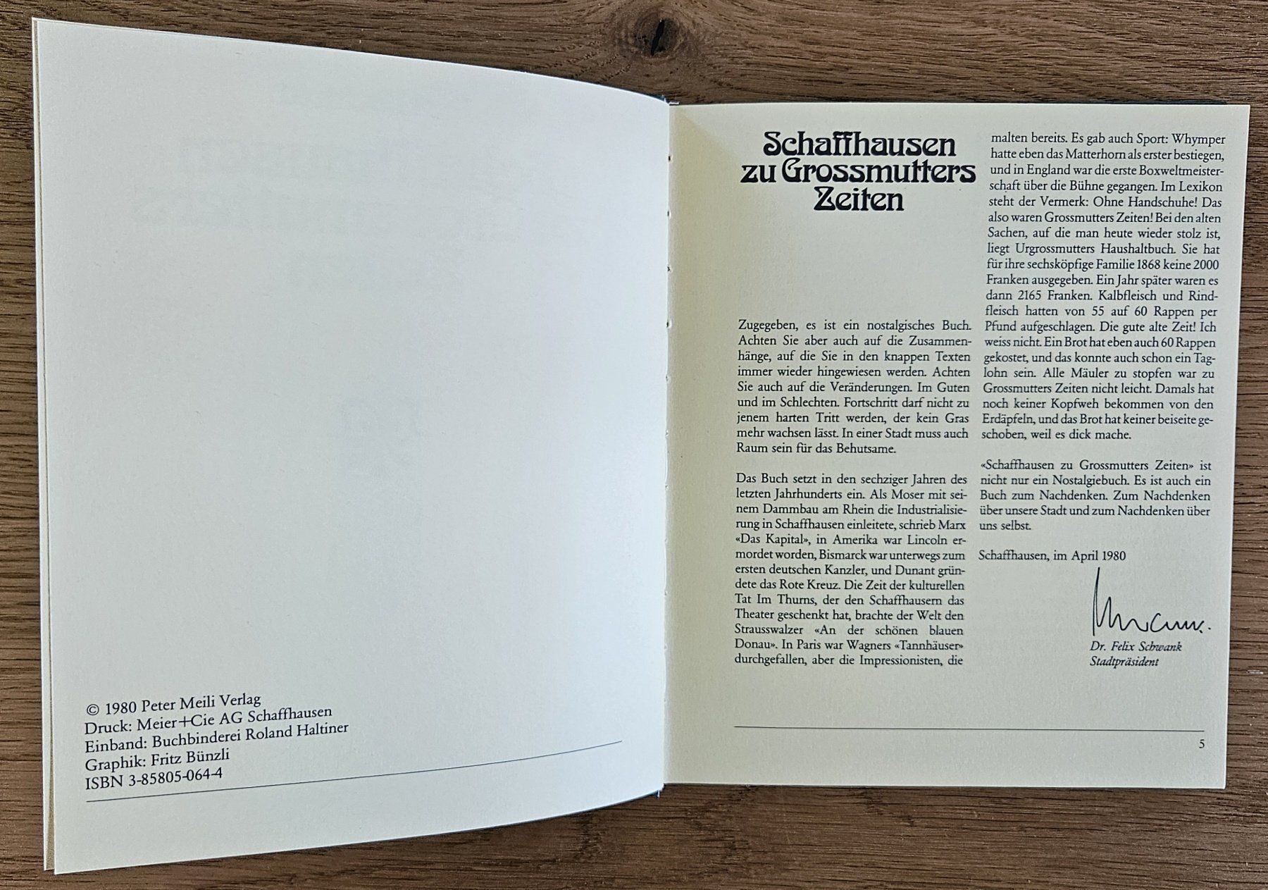 Libri: Buch Schaffhausen zu Grossmutters Zeiten – Usato da Schaffhausen venduto da asyouwestley 1