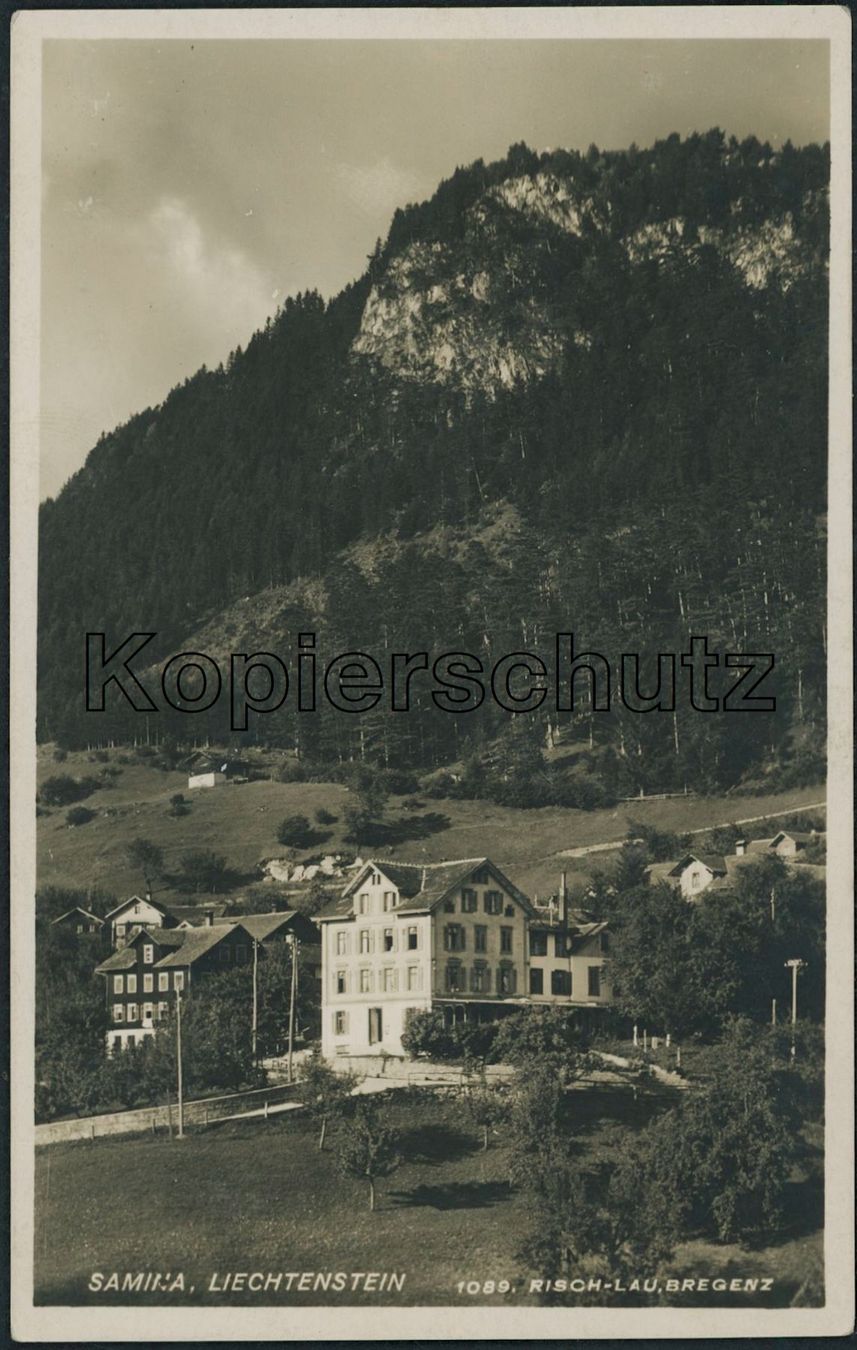 Cartoline postali: FL Samina - Triesenberg – Nuovo (secondo la descrizione) da Schindellegi venduto da dolpitz