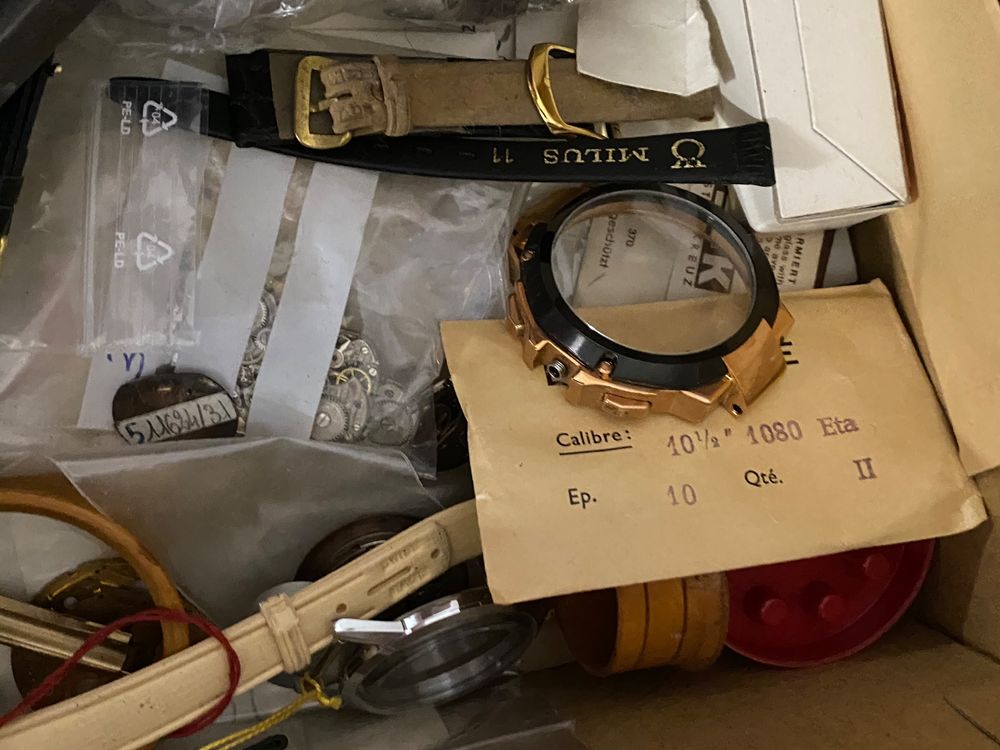 Lot de 240 adaptateurs de serrage de boîtier de montre, rondelle de