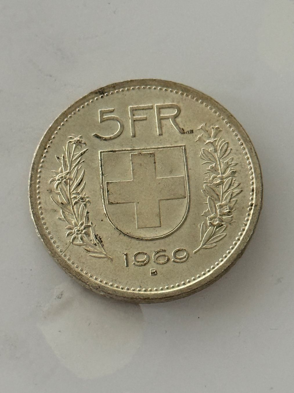 Toutes les monnaies: 5 Franken 1969  Silber – D'occasion à Wallisellen par SWISS_SILVER1