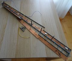 H0 Perron-Eigenbau aus Rückbau, 710 x 55 x 60mm