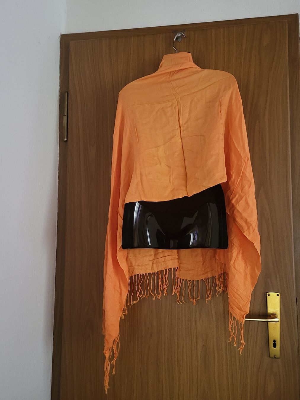 Foulard & Sciarpe: Écharpe orange PASHMINA KASHMIR – Usato da Niedergösgen venduto da Eva2410 1