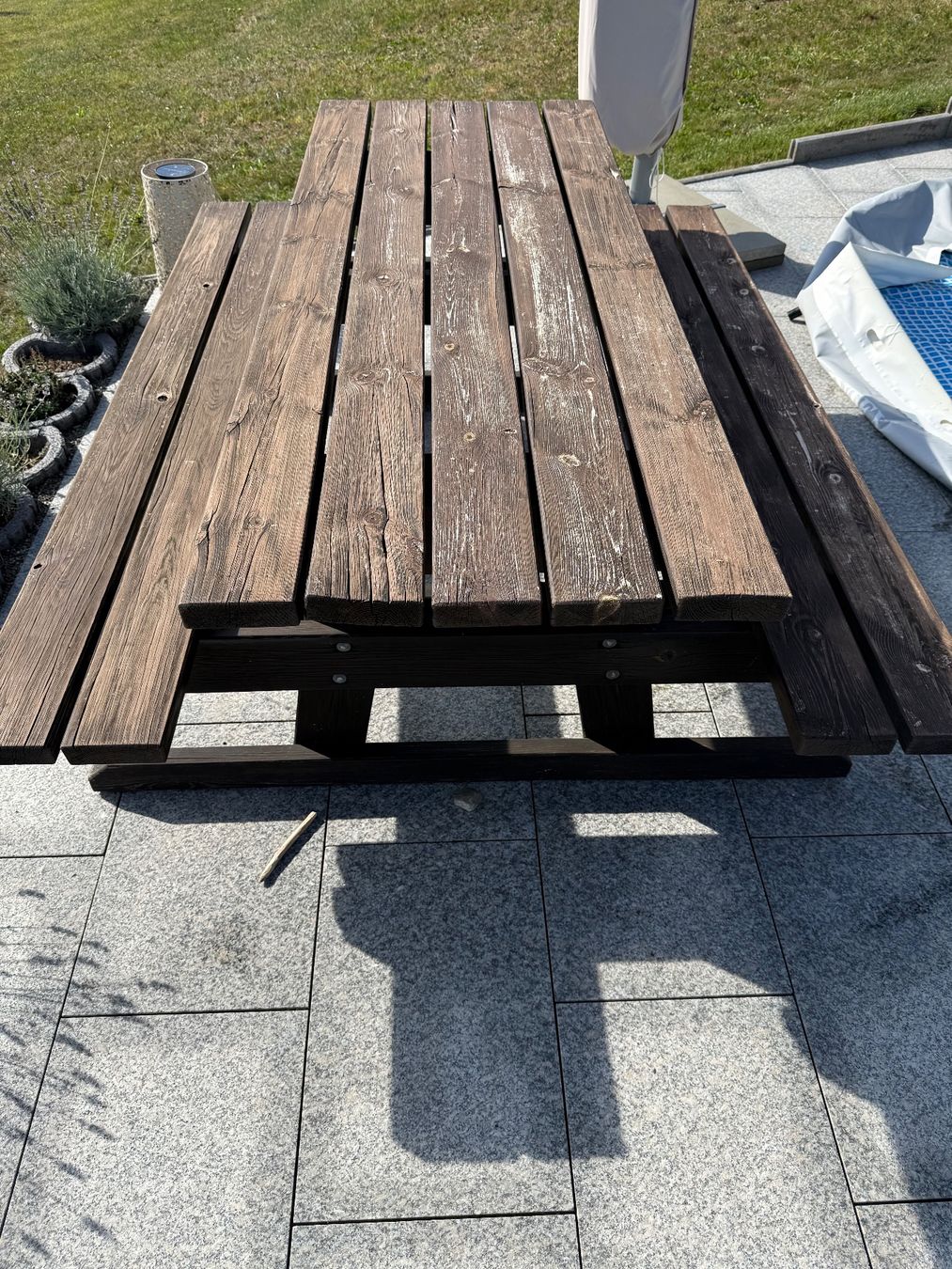 Tavoli: Gartentisch mit Bänken – Usato da Bauma venduto da H_power 2