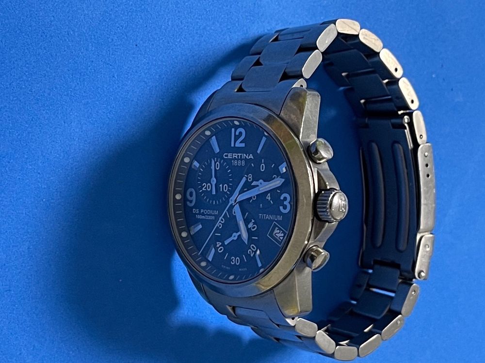 CERTINA DS PODIUM TITANIUM CHRONOGRAPH | Kaufen auf Ricardo