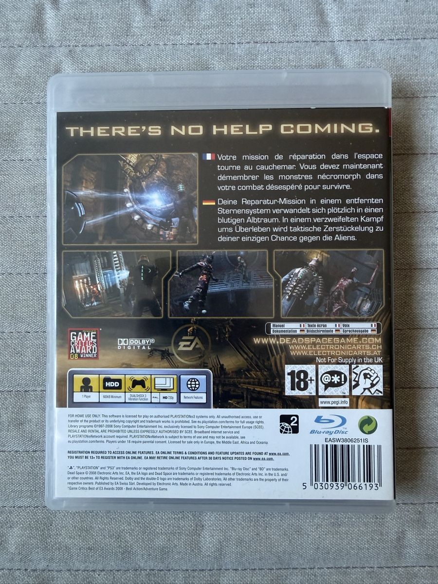 Sony Giochi: Dead Space für PS3 – Usato da Thunstetten venduto da Virus_33 2