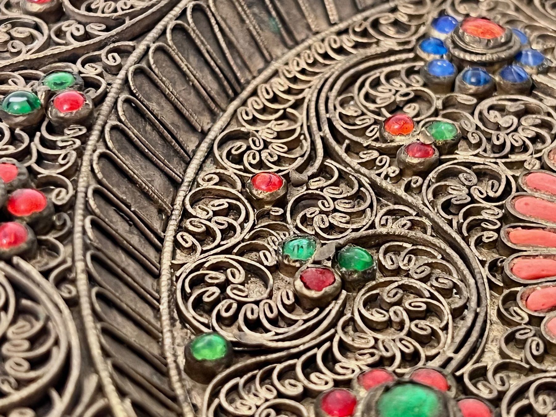 Teller: Teller Mandala Tibet oder Nepal 19. Jahrhundert – Gebraucht aus Zürich von Arche_Brockenhaus 8