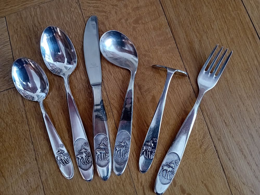 Set de couvert en argent 80 Berndorf pour enfant, 6 pièces Kaufen auf Ricardo