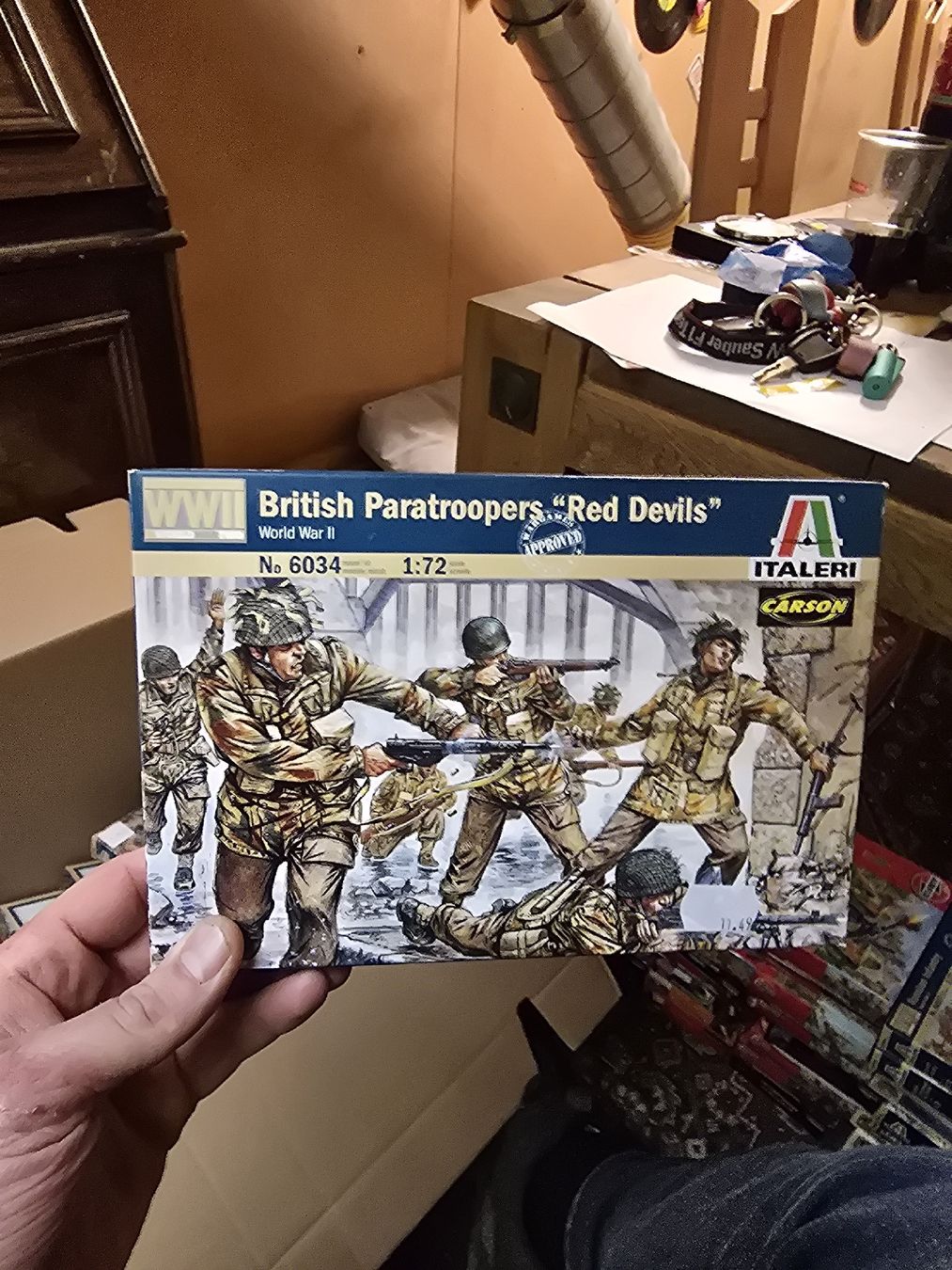 Figuren: Italeri British Paratroopers "Red Devils" 1:72, Neu! – Neu und originalverpackt aus Rorschach von TimelessTrading