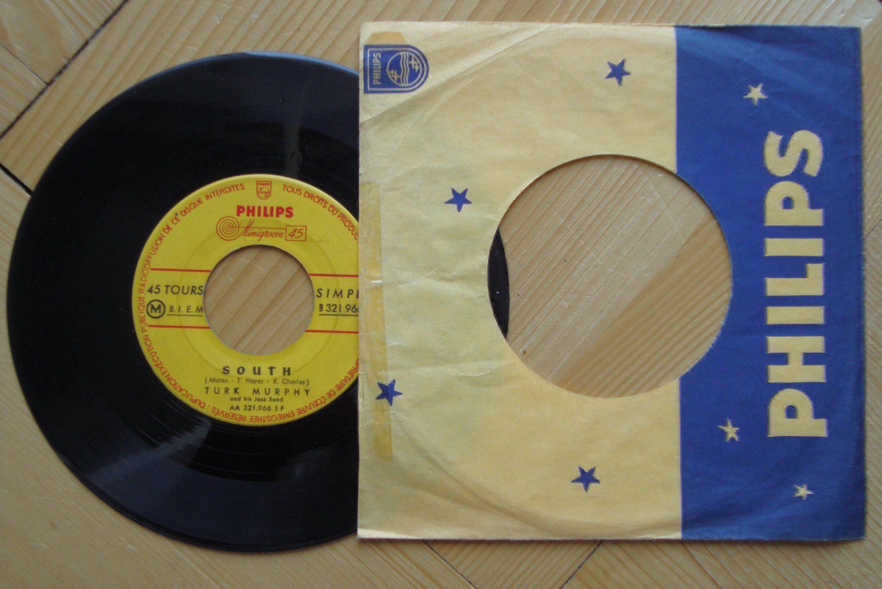 Dischi in vinile: TURK MURPHY - CHARLESTON - JAZZ 45T – Usato da Bern venduto da Uli_10_11 1