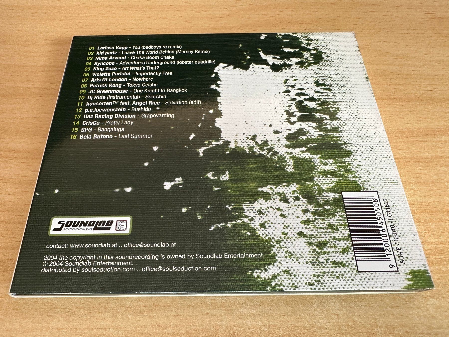 CDs: Various – Bodymovement - Label Work – Gebraucht aus Rikon im Tösstal von Alpenmutz 1