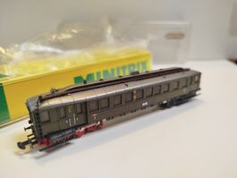 Minitrix N 12841 Diesel-Triebwagen grün 3.