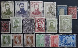 Bulgarien ex. Kat. 196-225 */gest. 1926/30