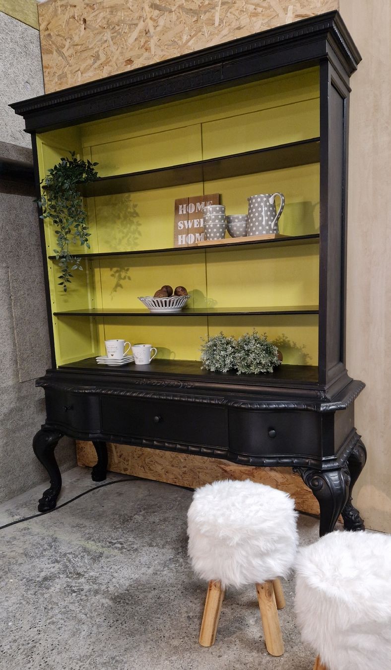 Scaffali: Bücherregal schwarz, Vintage-Look – Usato da Mettmenstetten venduto da tro_tg8c