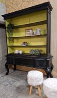 Bücherregal schwarz, Vintage-Look