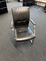 Züco Schwinger Stuhl , Leder schwarz (12x)