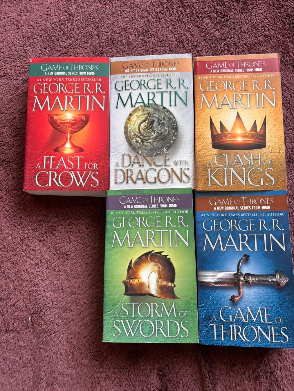 Libri: A Game of Thrones Bücher 1-5 – Usato da Basel venduto da klein.mella 1